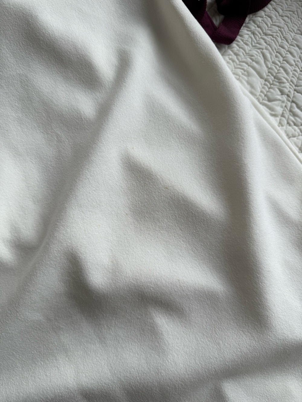 Ina White Cold-Shoulder Ruffle Mini Dress - Picture 5 of 5